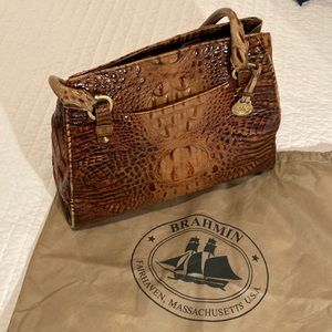 Brahmin Vintage Tall Shopper Bag